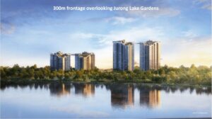 Sora 300m frontage overlooking Jurong Lake Gardens Artist's Impression