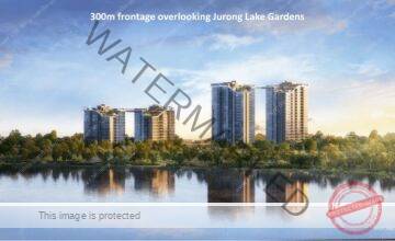 Sora 300m frontage overlooking Jurong Lake Gardens Artist's Impression